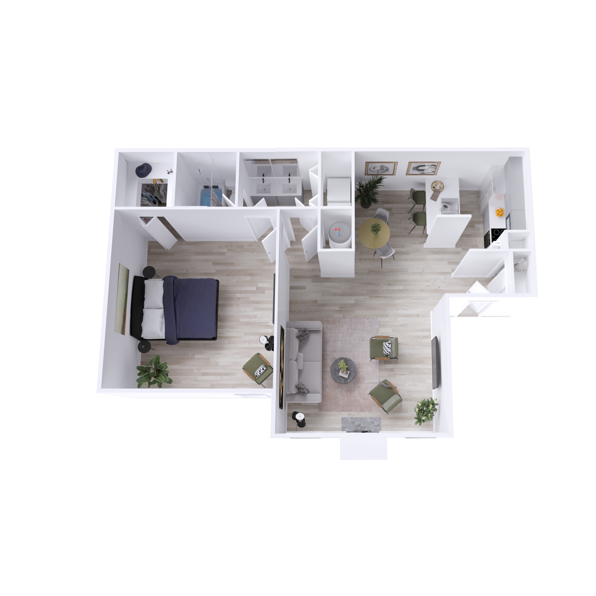 A2 Classic - 3D Plan