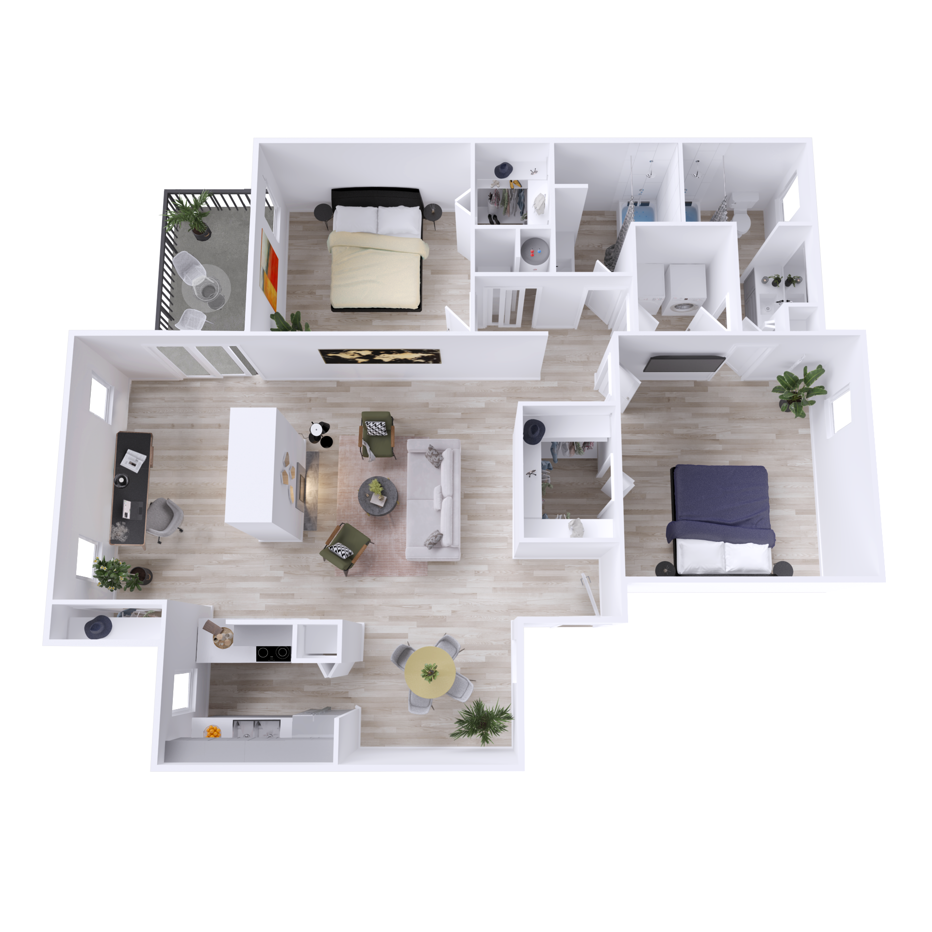 B3 Classic - 3D Plan